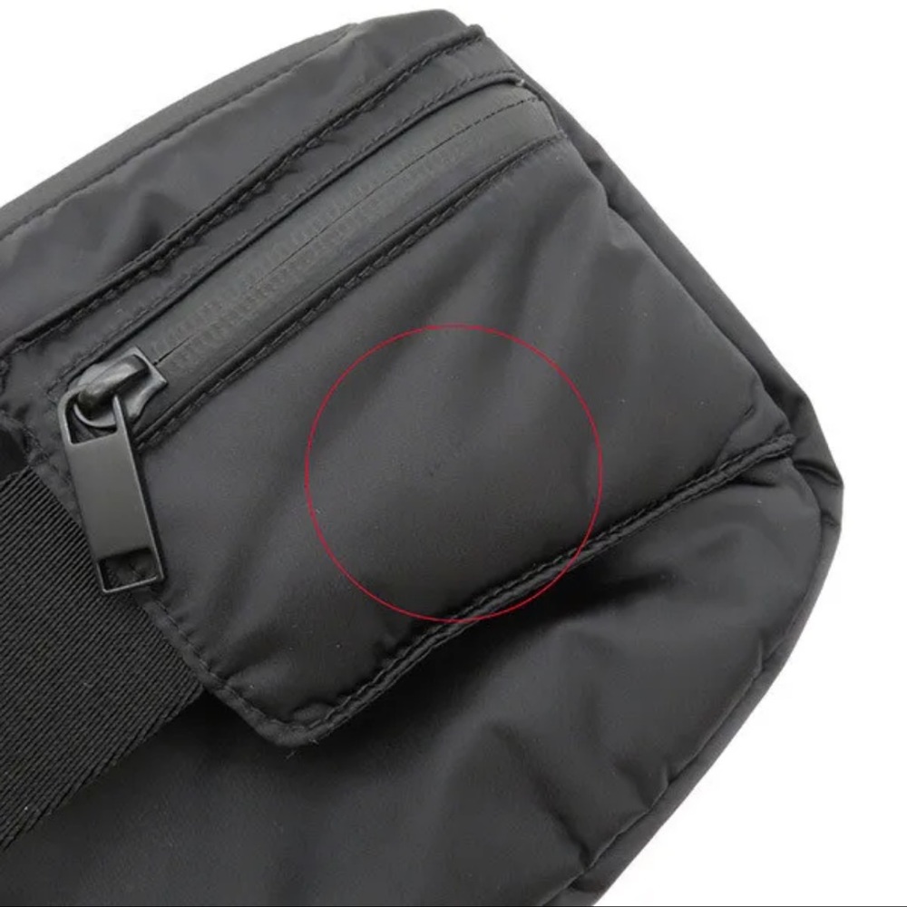 Doir fanny pack nylon and leather exclusive - Picture 4 of 6